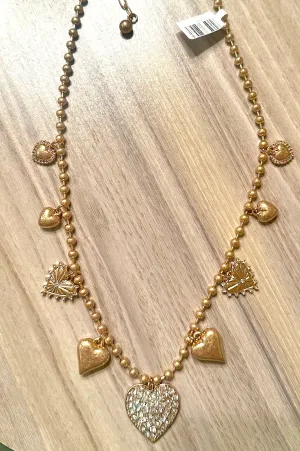 Take my Heart Necklace Gold