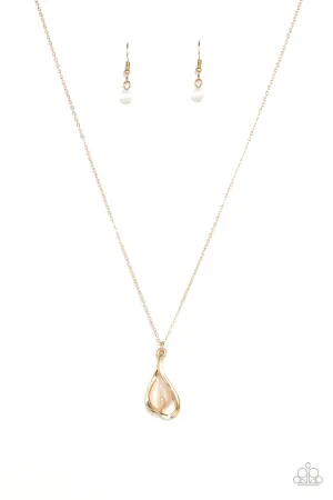 Tell Me A Love Story - Gold Necklace