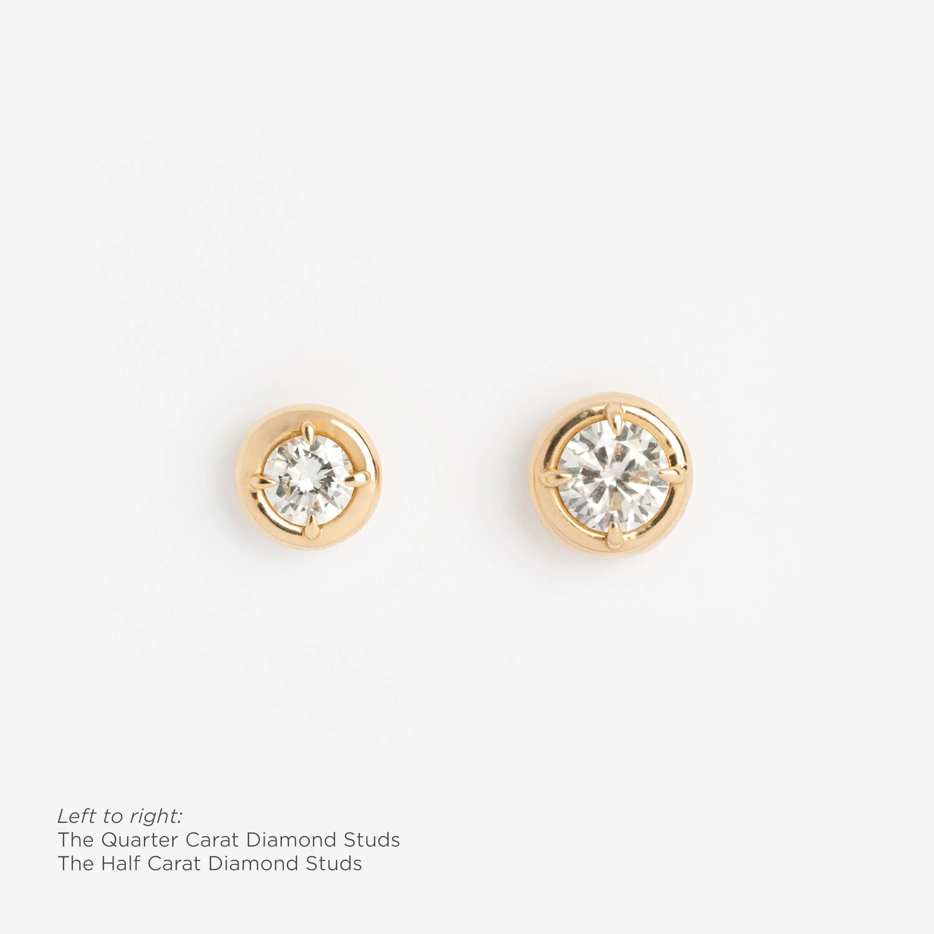 The Quarter Carat Diamond Studs