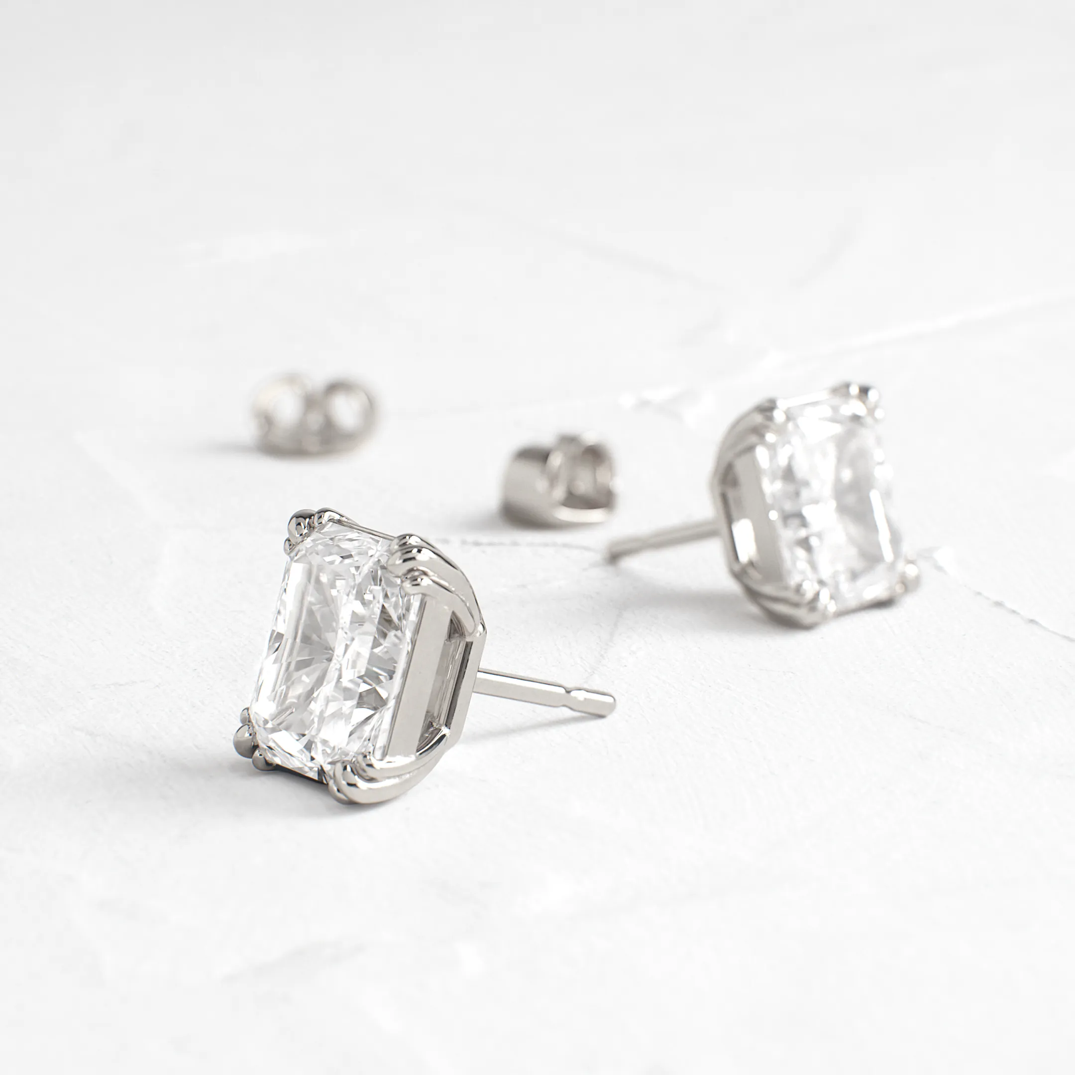 Threaded Studs, Radiant Cut