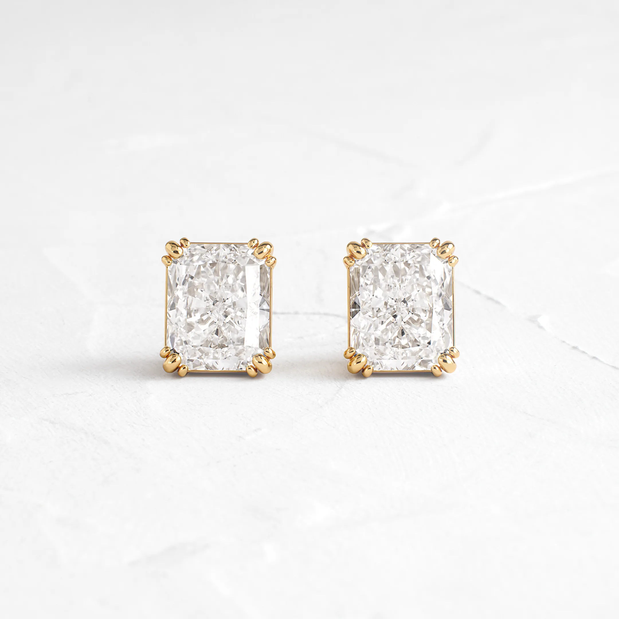 Threaded Studs, Radiant Cut