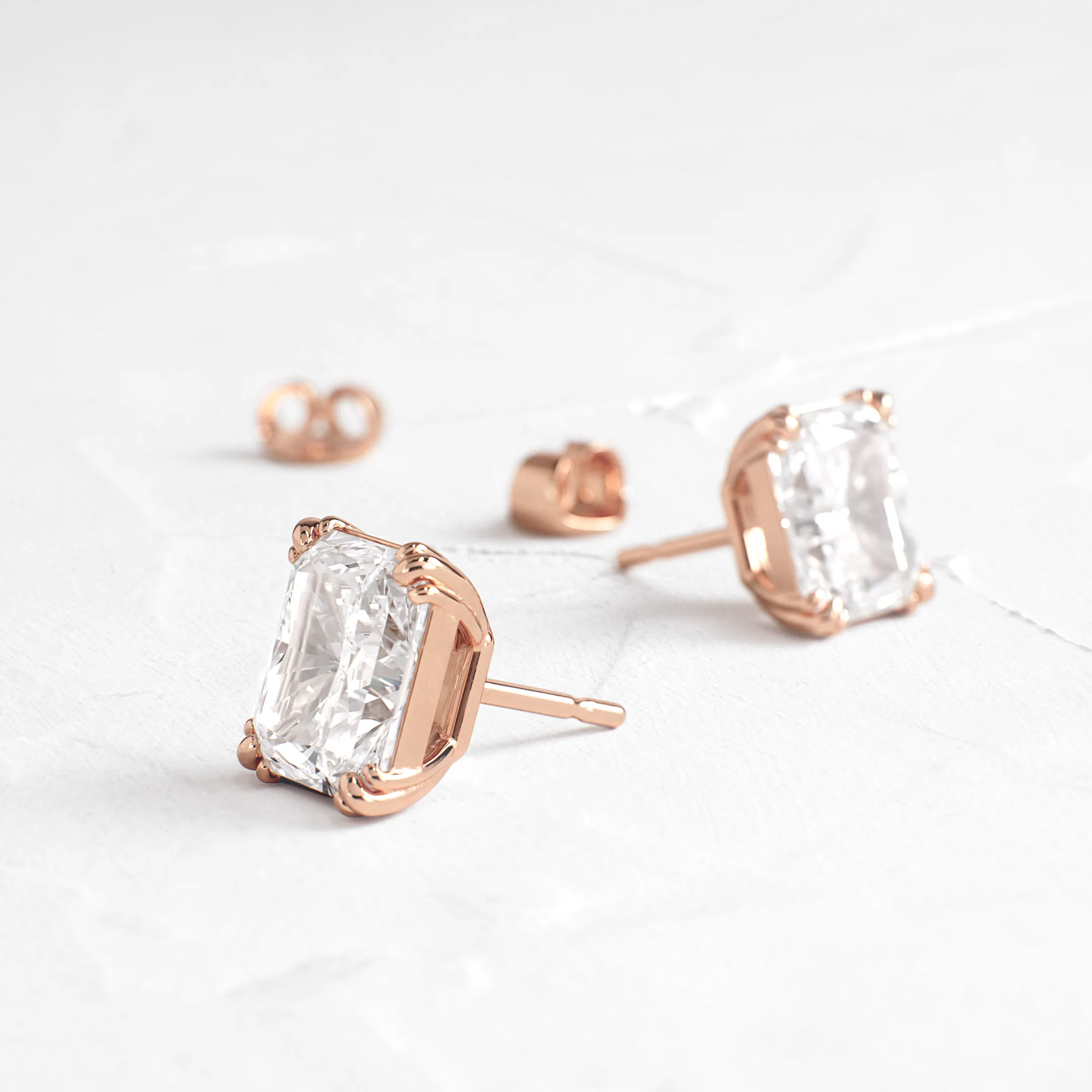 Threaded Studs, Radiant Cut