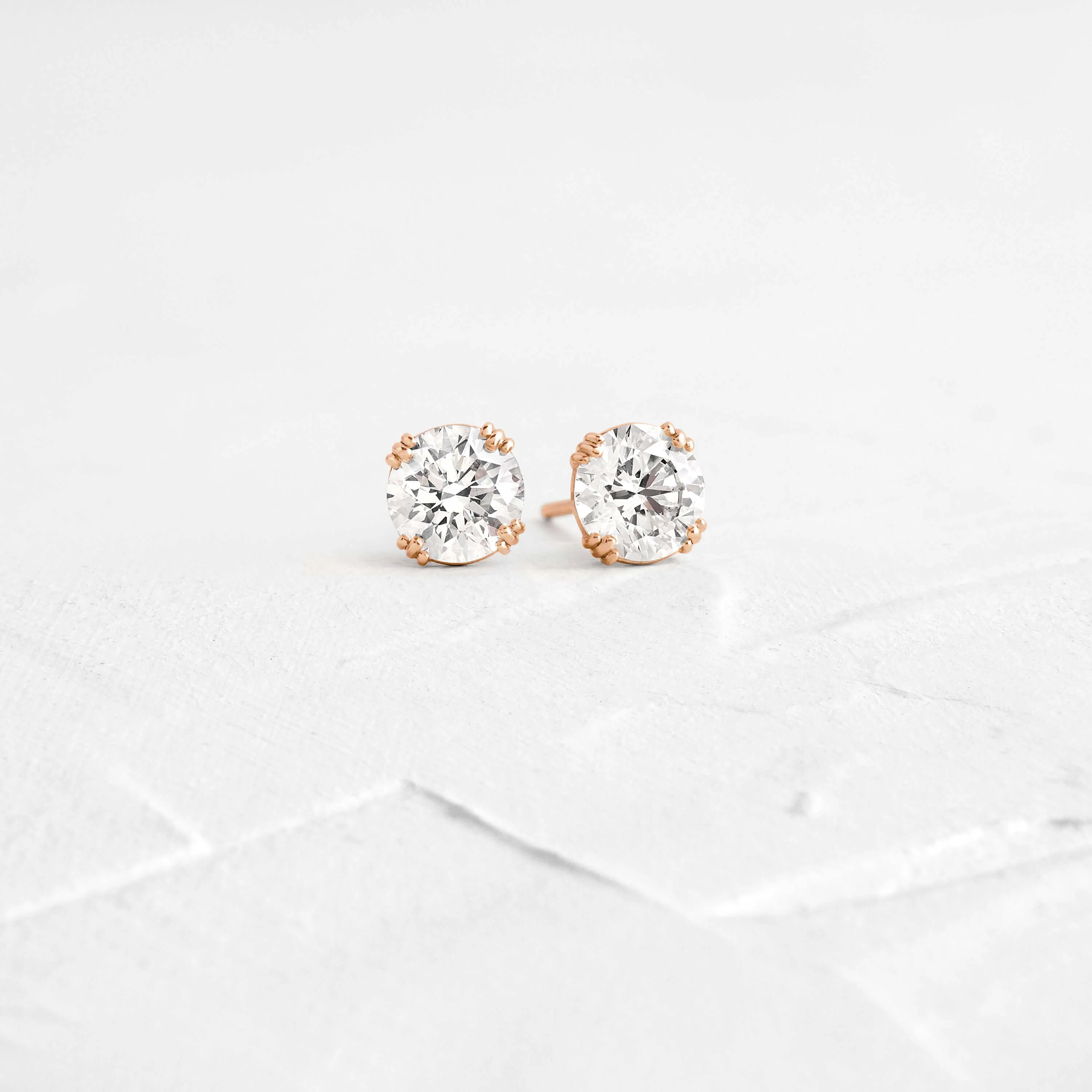 Threaded Studs, Round Cut