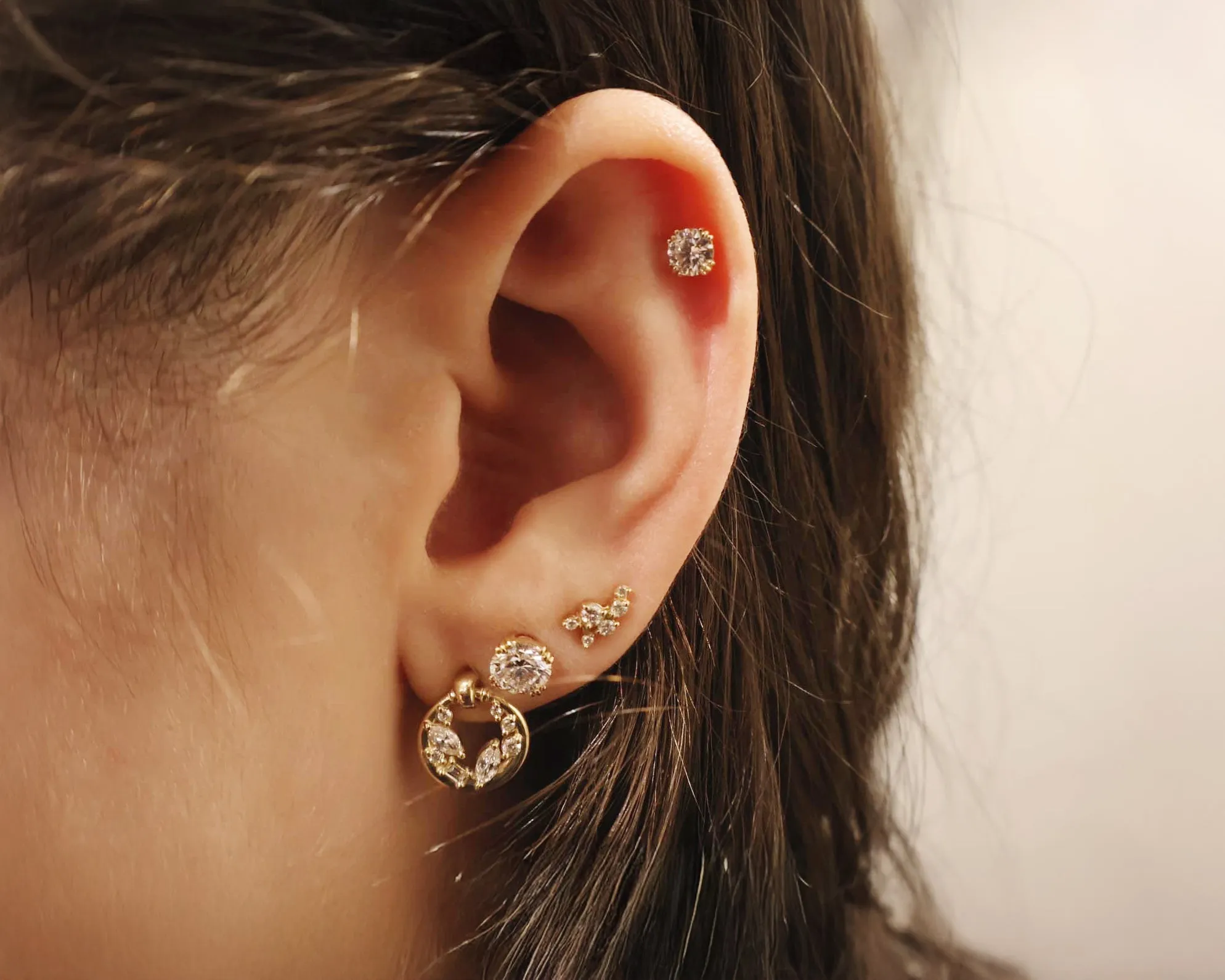 Threaded Studs, Round Cut