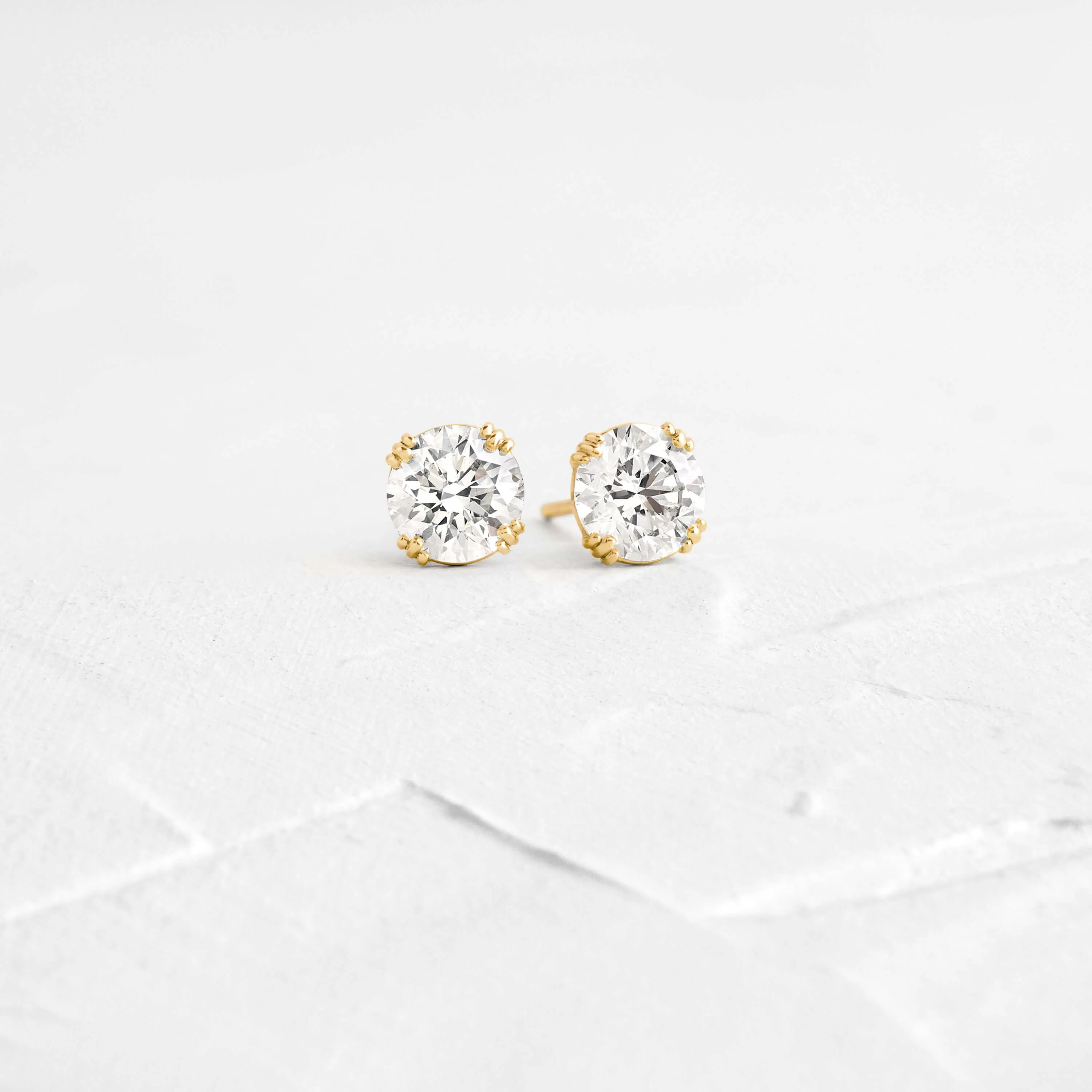 Threaded Studs, Round Cut