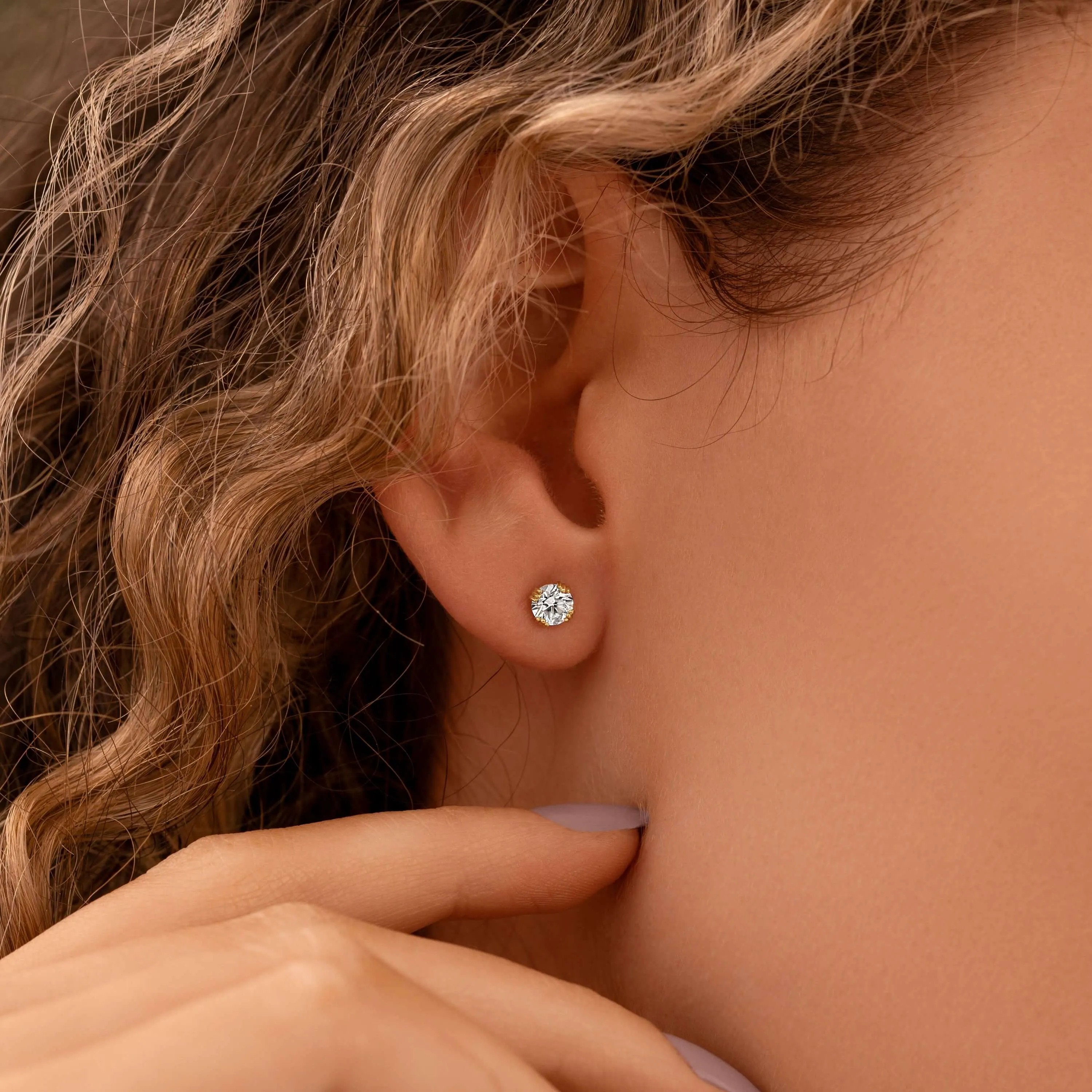 Threaded Studs, Round Cut