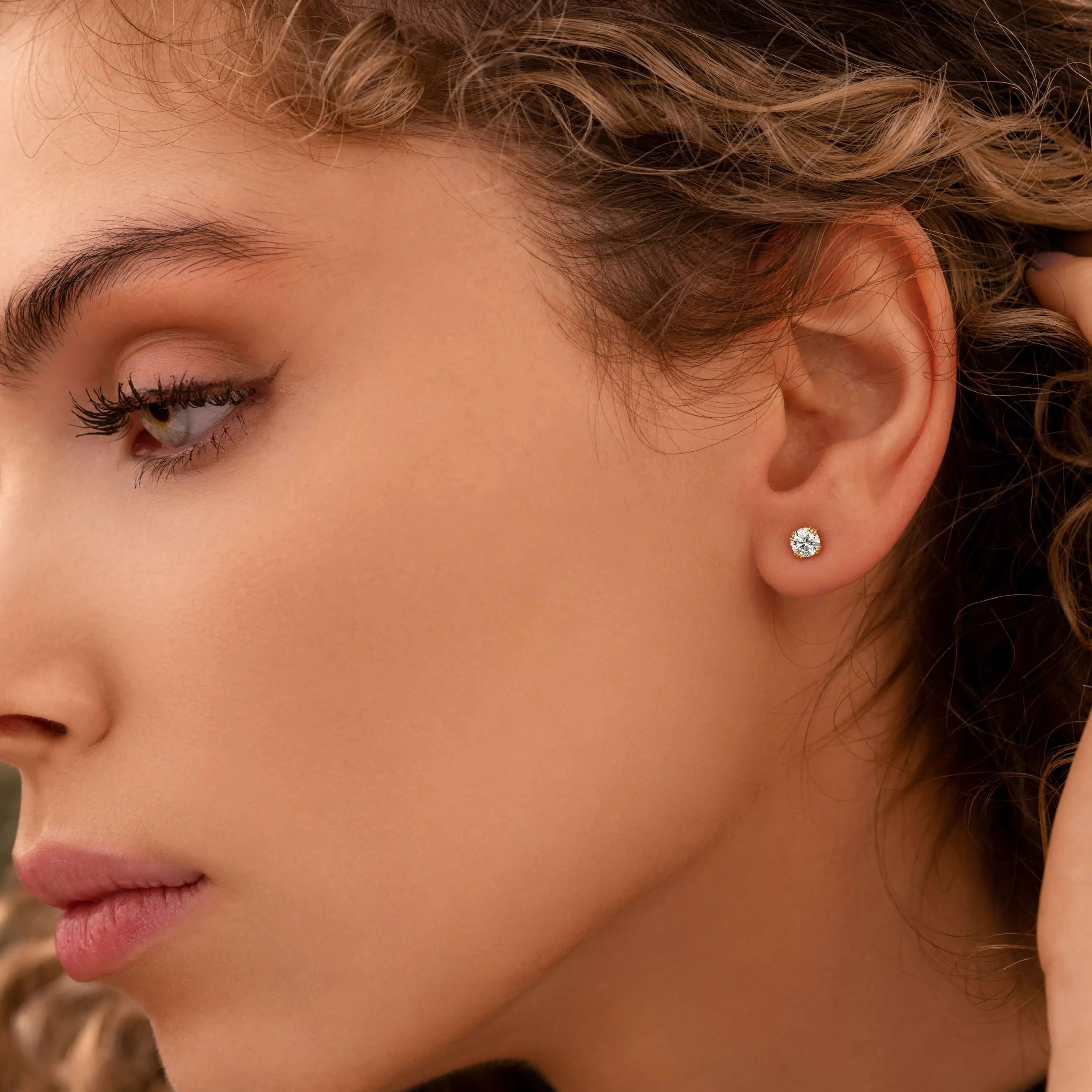 Threaded Studs, Round Cut
