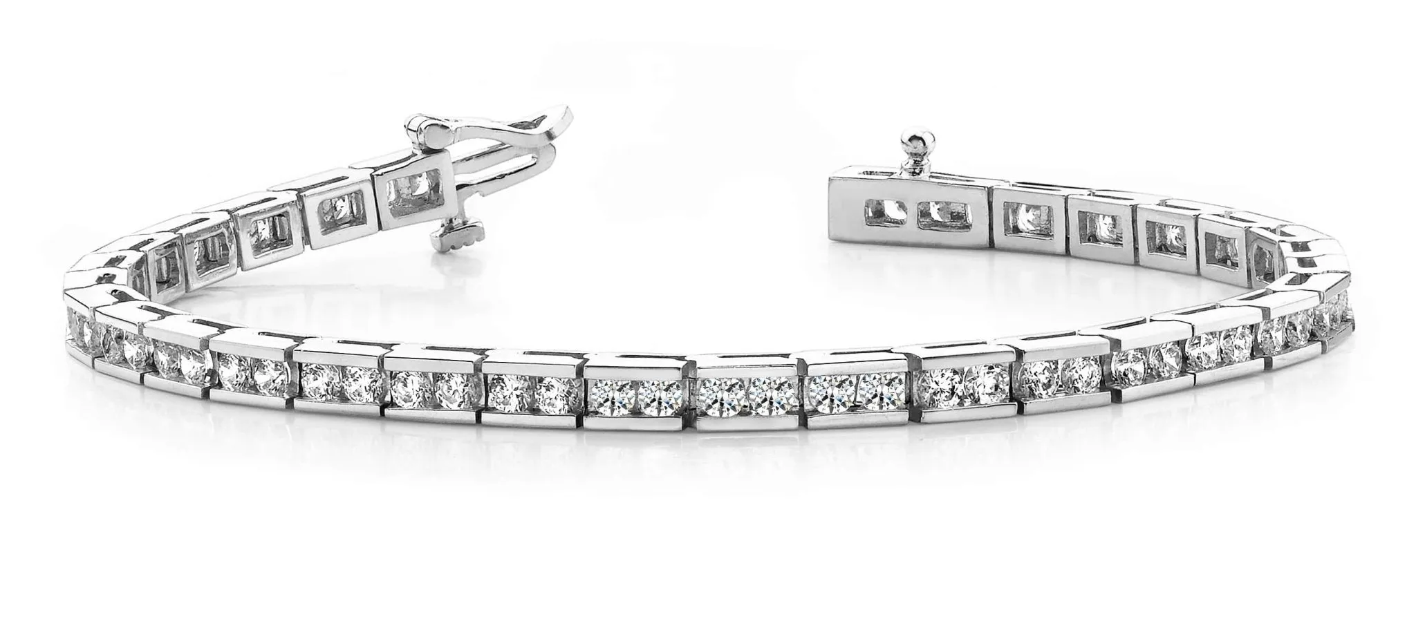 Timeless Roadway Lab-Grown Diamond Tennis Bracelet with 4.48 ct.(finished) 2.5mm