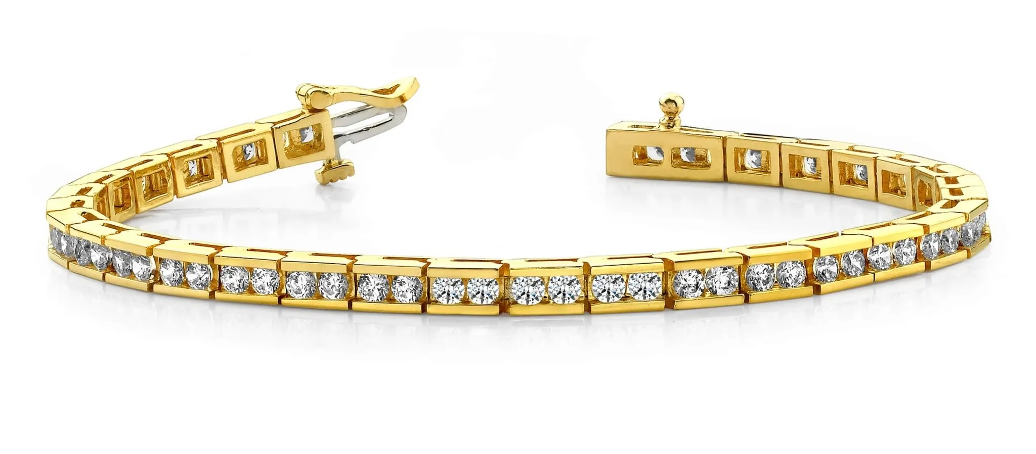 Timeless Roadway Lab-Grown Diamond Tennis Bracelet with 4.48 ct.(finished) 2.5mm