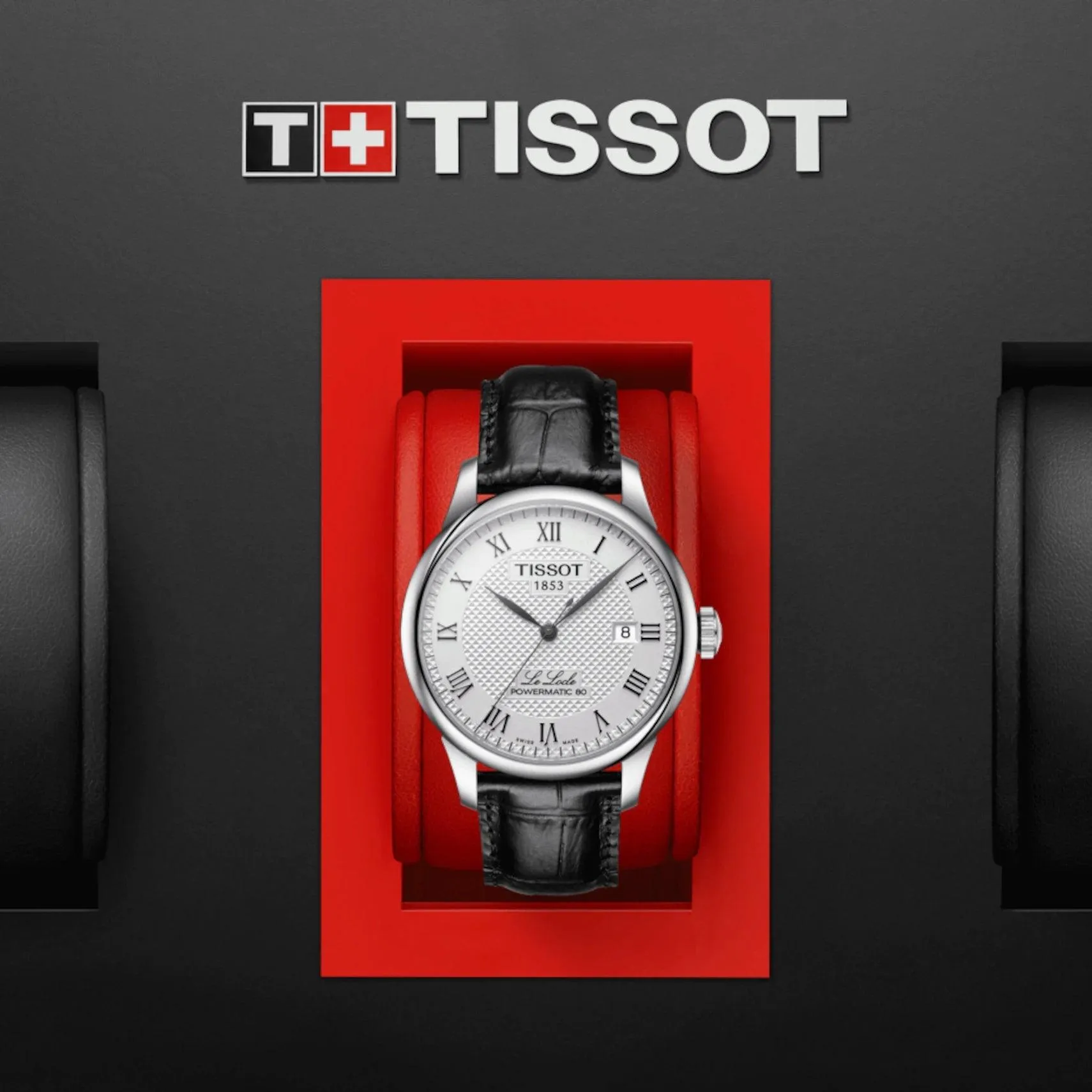 Tissot Le Locle Powermatic 80 Leather Band Swiss Made Watch