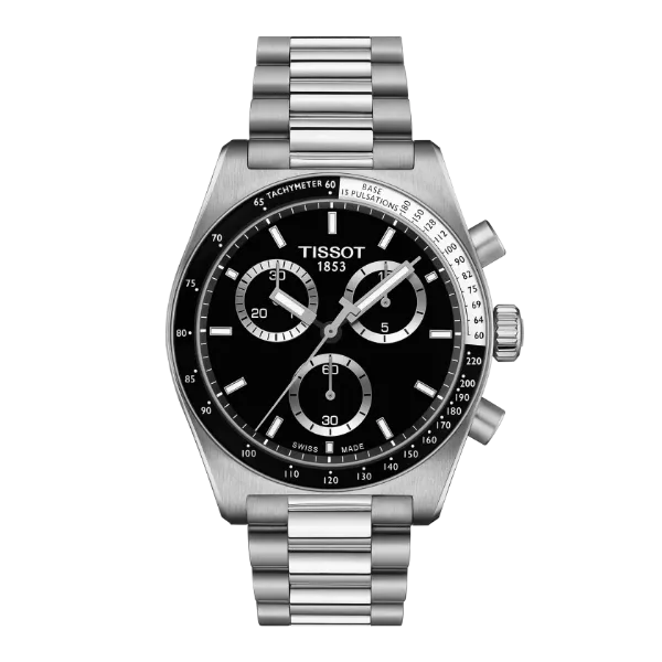 Tissot T-Sport Grey Stainless Steel Black Dial Quartz Watch for Gents - T149.417.11.051.00