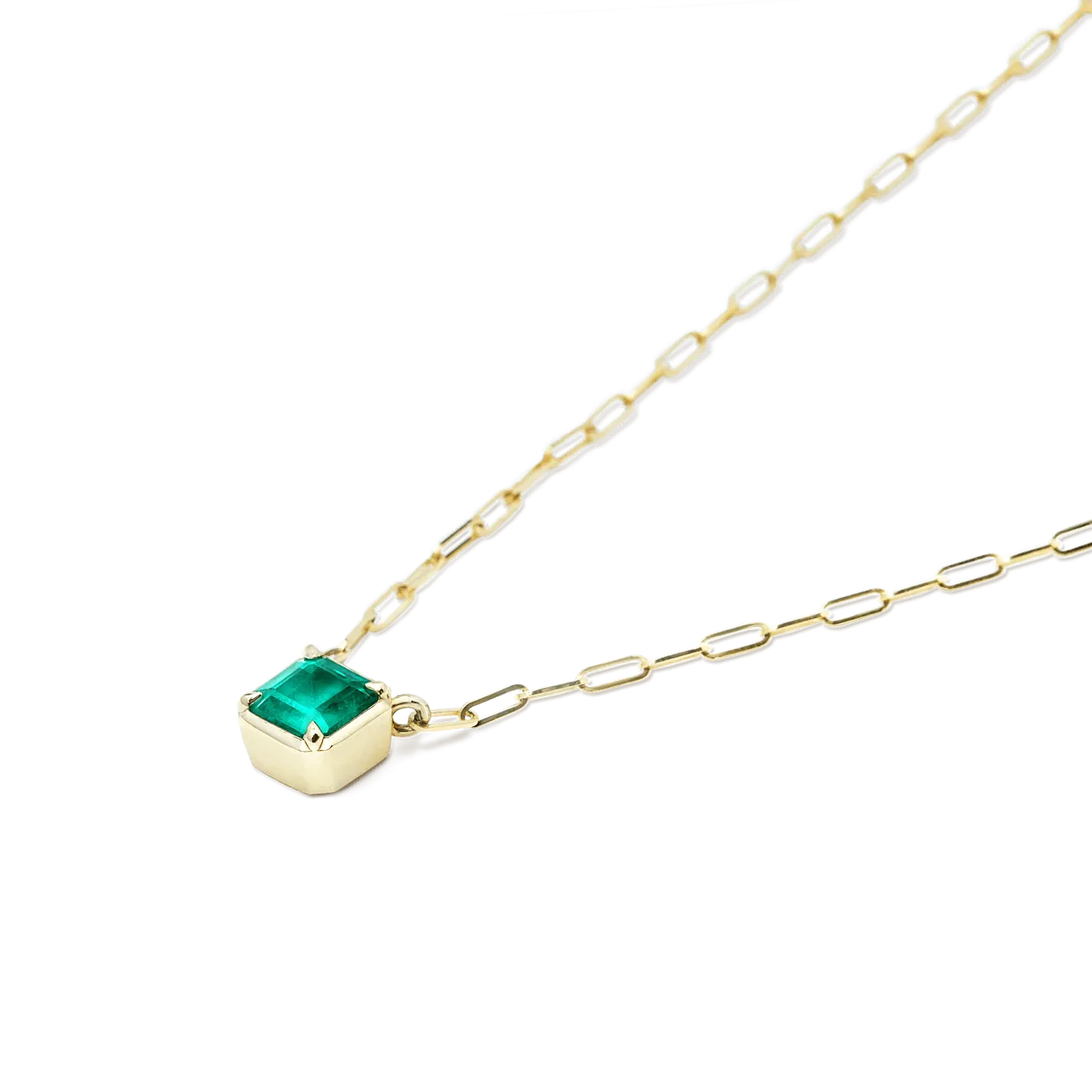 Tracer Emerald Necklace