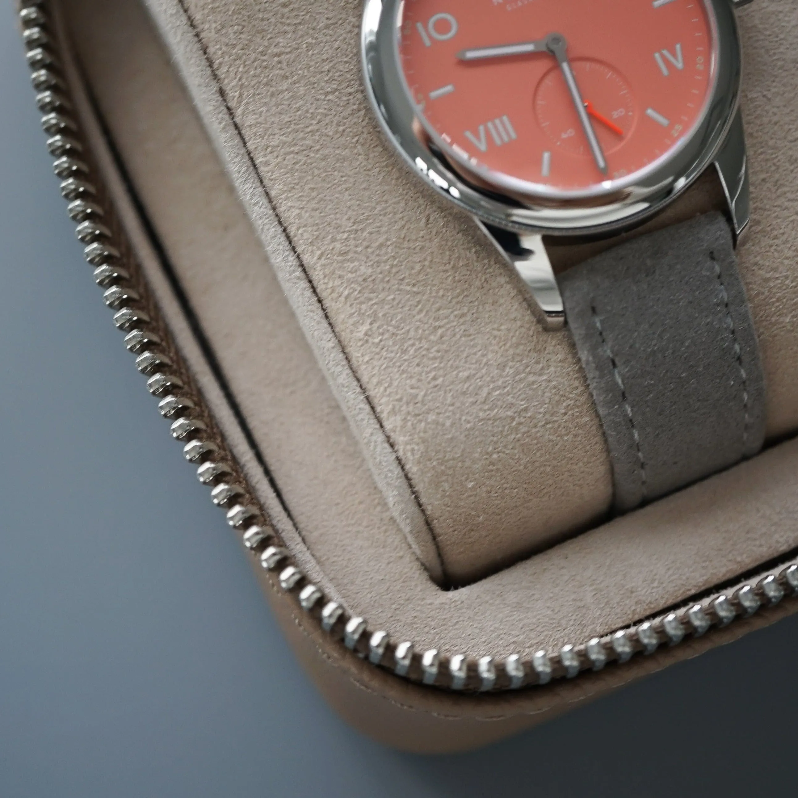 Uhrenbox 2 Uhren [Taupe]