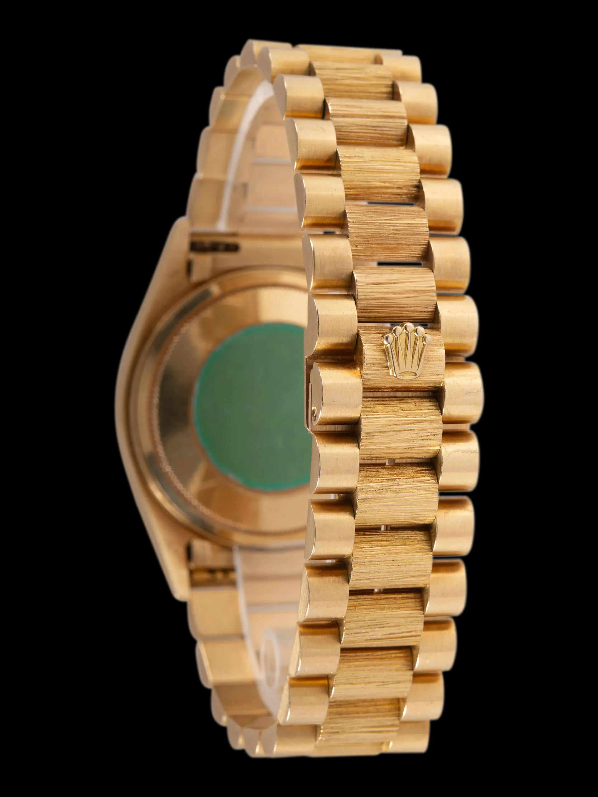 *Unpolished* 1985 Rolex Day-Date 18K YG (Ref. 18078) Taupe "Havana" Dial