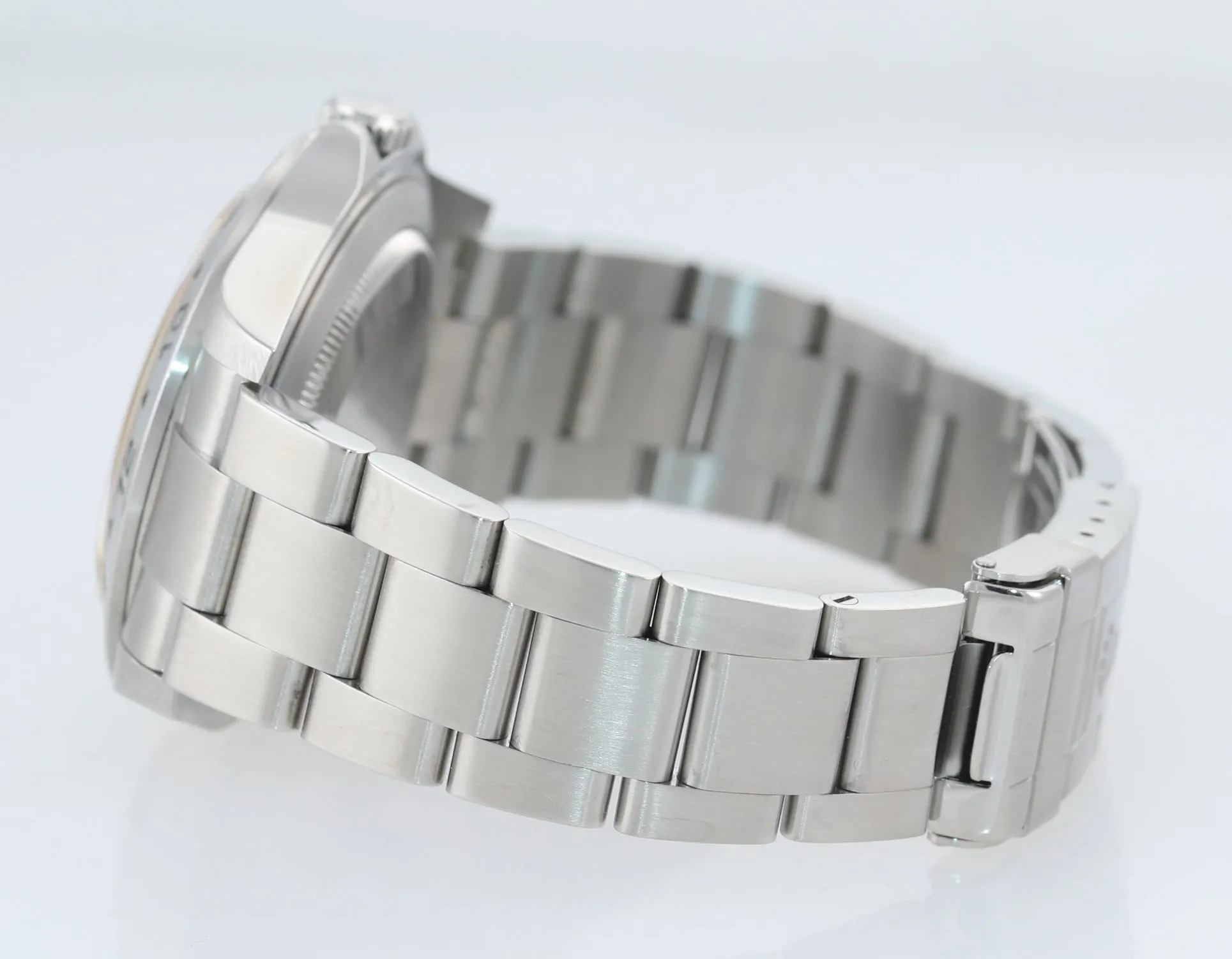 UNPOLISHED 3186 WHITE Rolex Explorer II 16570 Stainless Steel Date 40mm Watch