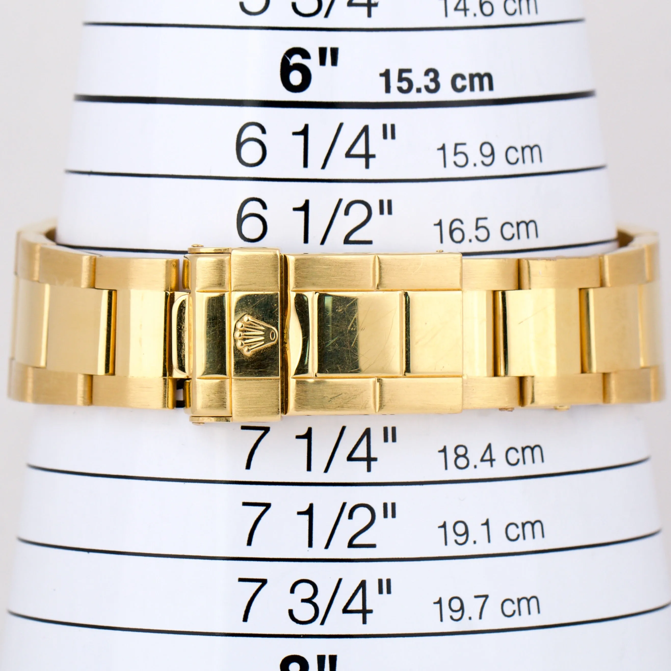 UNPOLISHED Rolex Yacht-Master 40 REHAUT Champagne 18K Gold NO-HOLES 16628 40mm