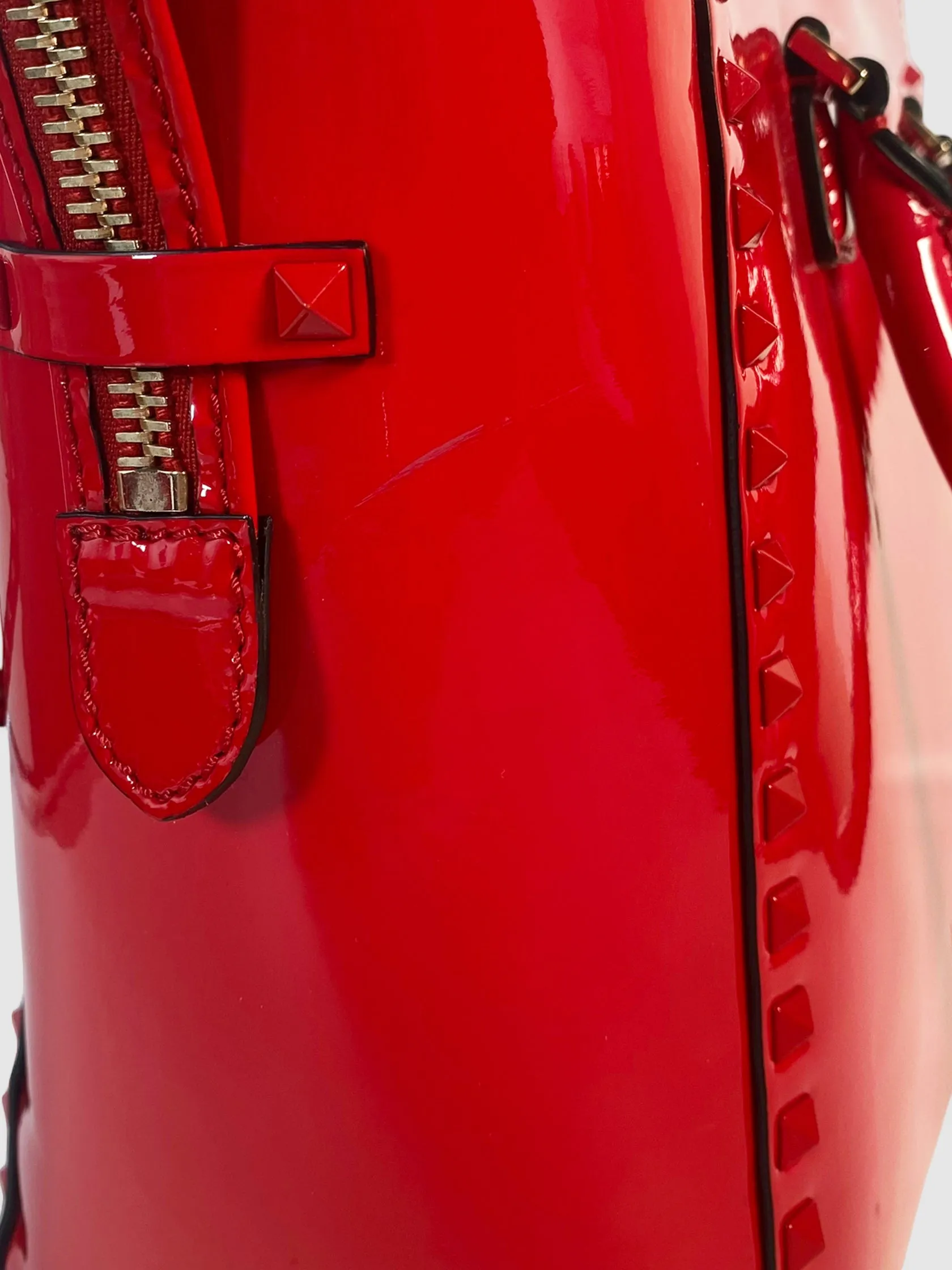 Valentino Patent Leather Rockstud