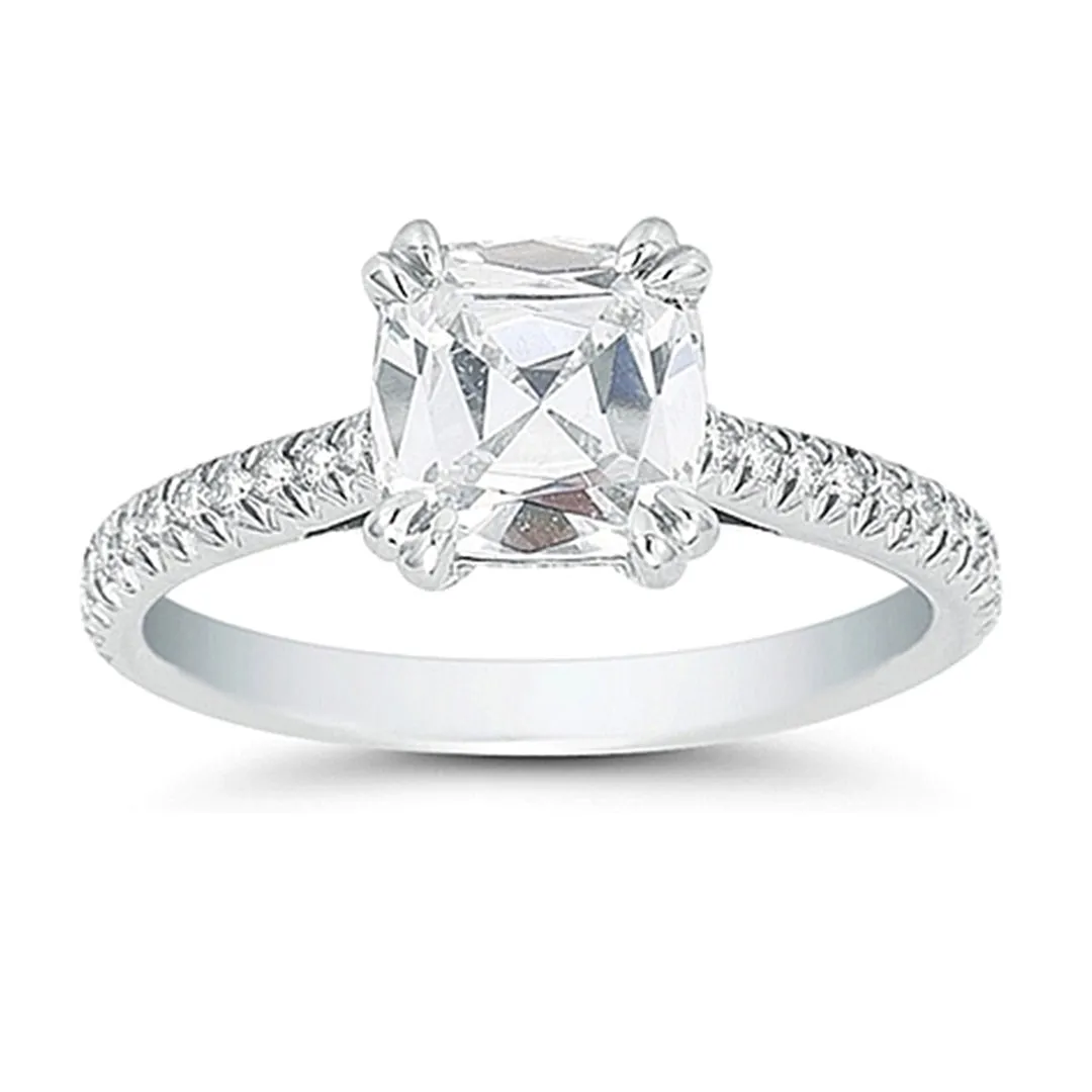 Vatche Pave Diamond Engagement Ring