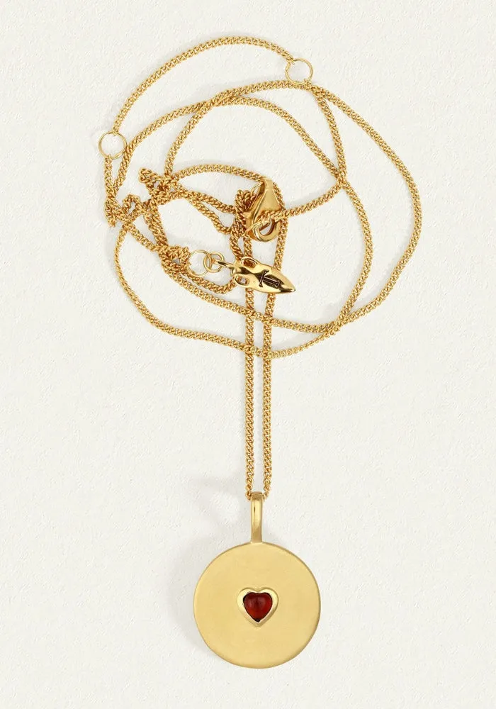 Venus Coin Necklace - Gold