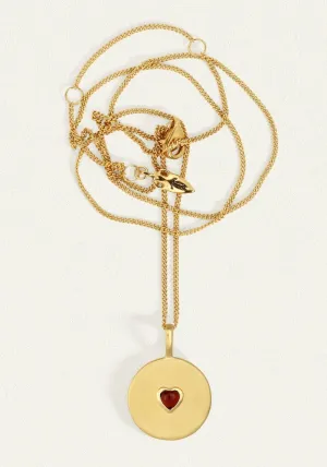 Venus Coin Necklace - Gold