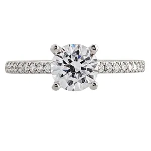 Verragio Pave Diamond Engagement Ring