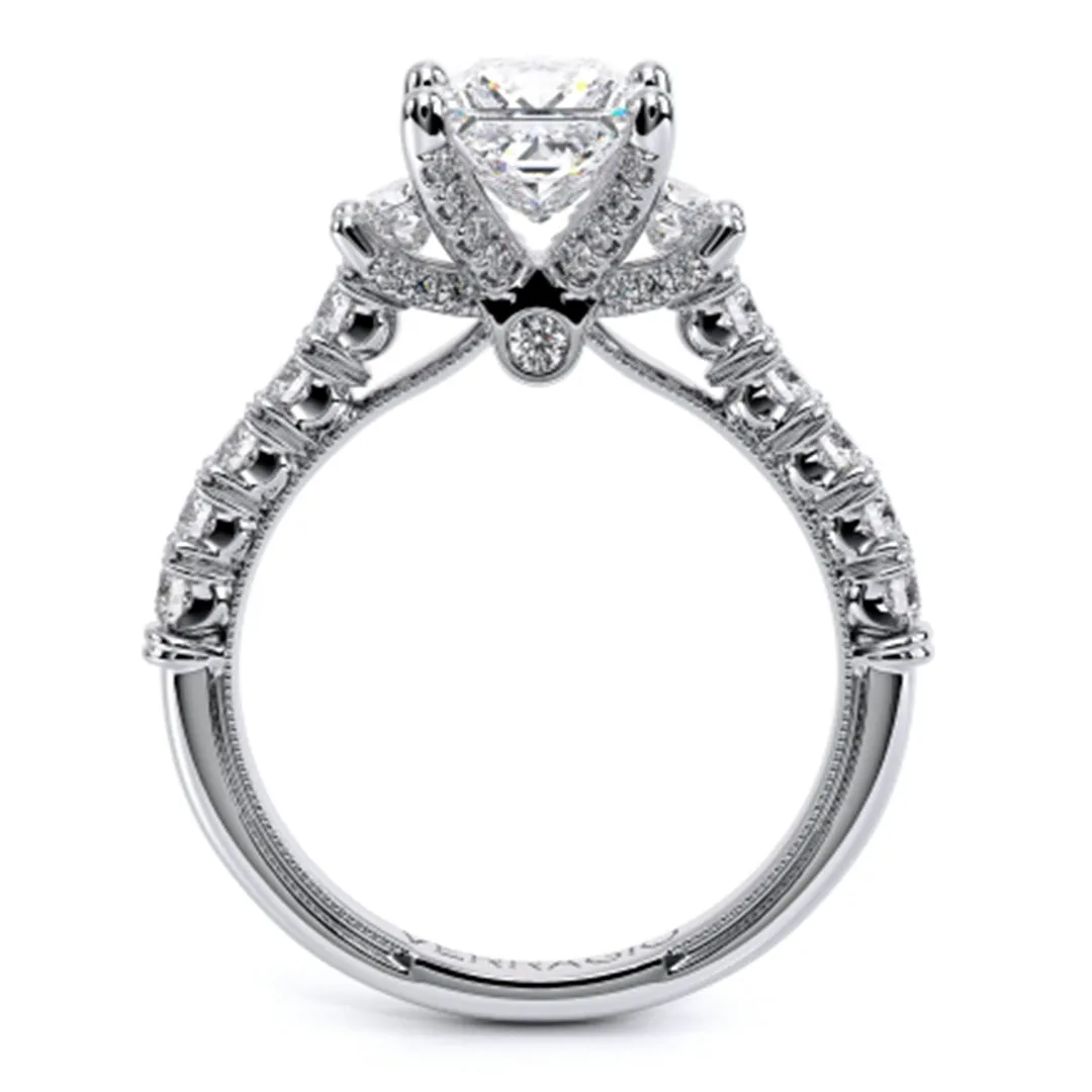 Verragio Three Stone Diamond Engagement Ring