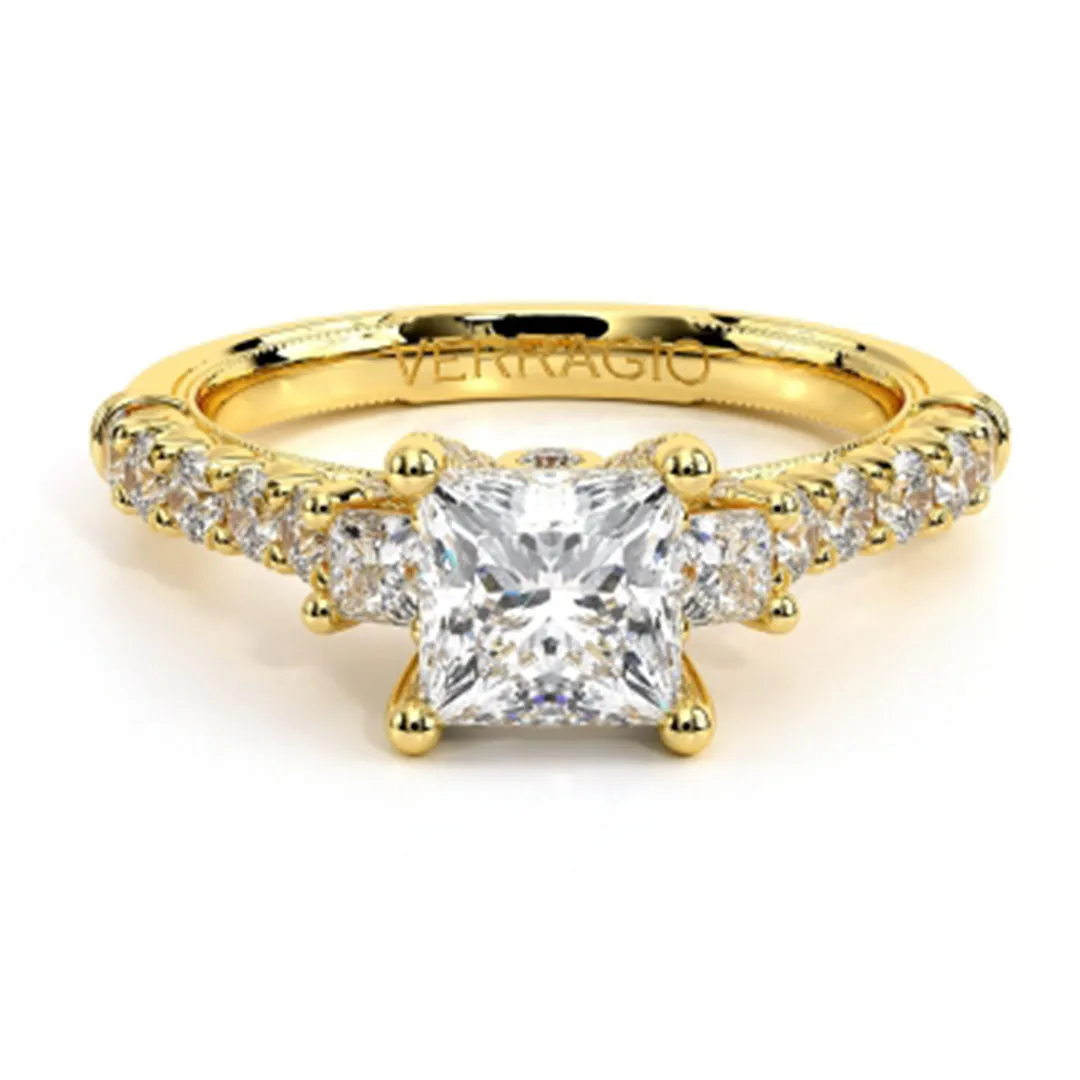 Verragio Three Stone Diamond Engagement Ring