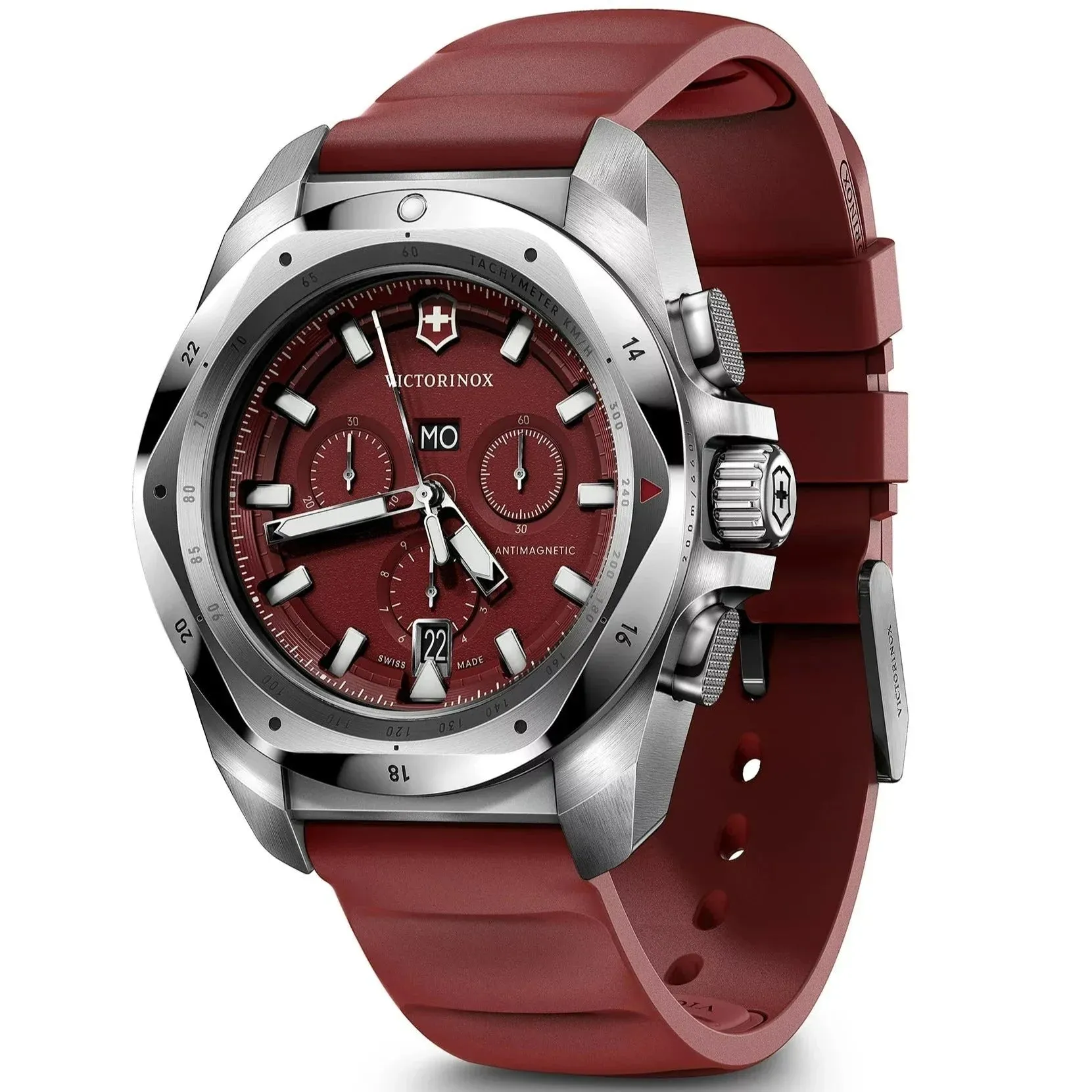 Victorinox I.N.O.X. Chrono Men's Red Watch 241986