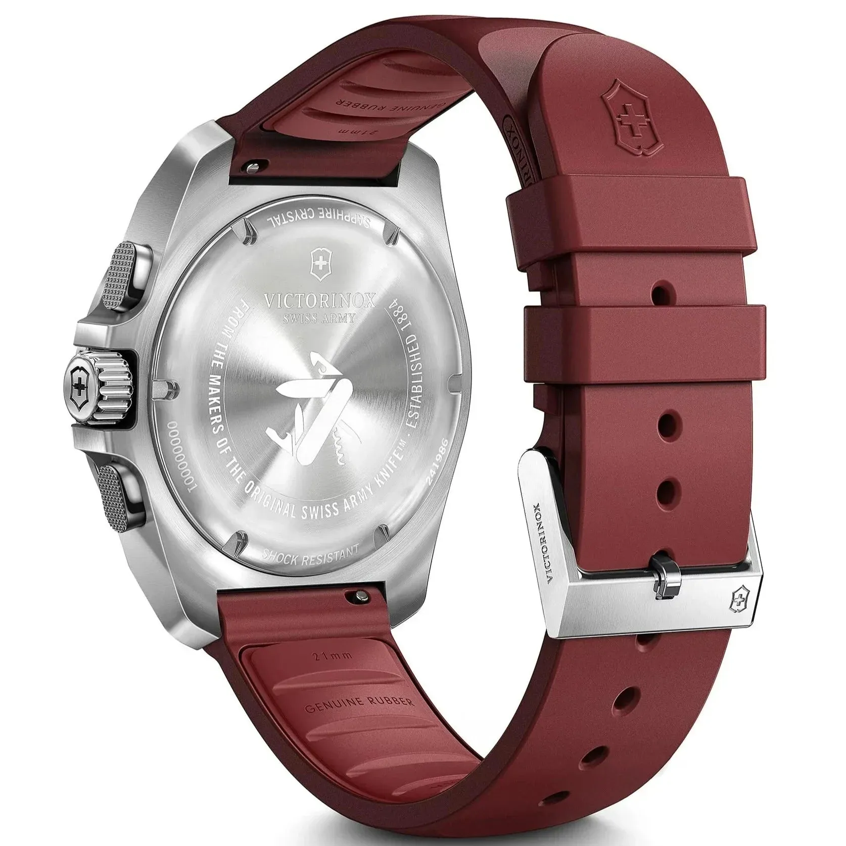 Victorinox I.N.O.X. Chrono Men's Red Watch 241986