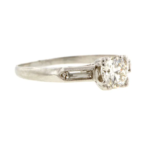 Vintage Engagement Ring, TRB 0.38ct