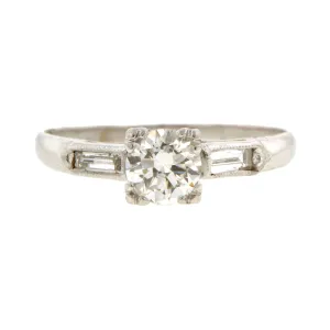 Vintage Engagement Ring, TRB 0.38ct