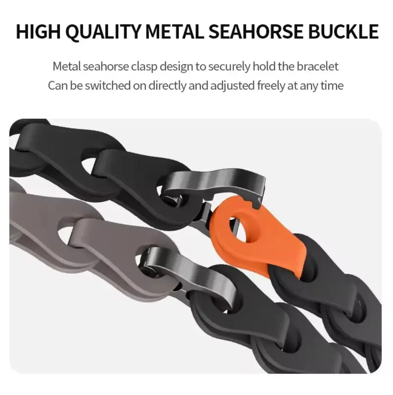 Watch Band - Silicone Link