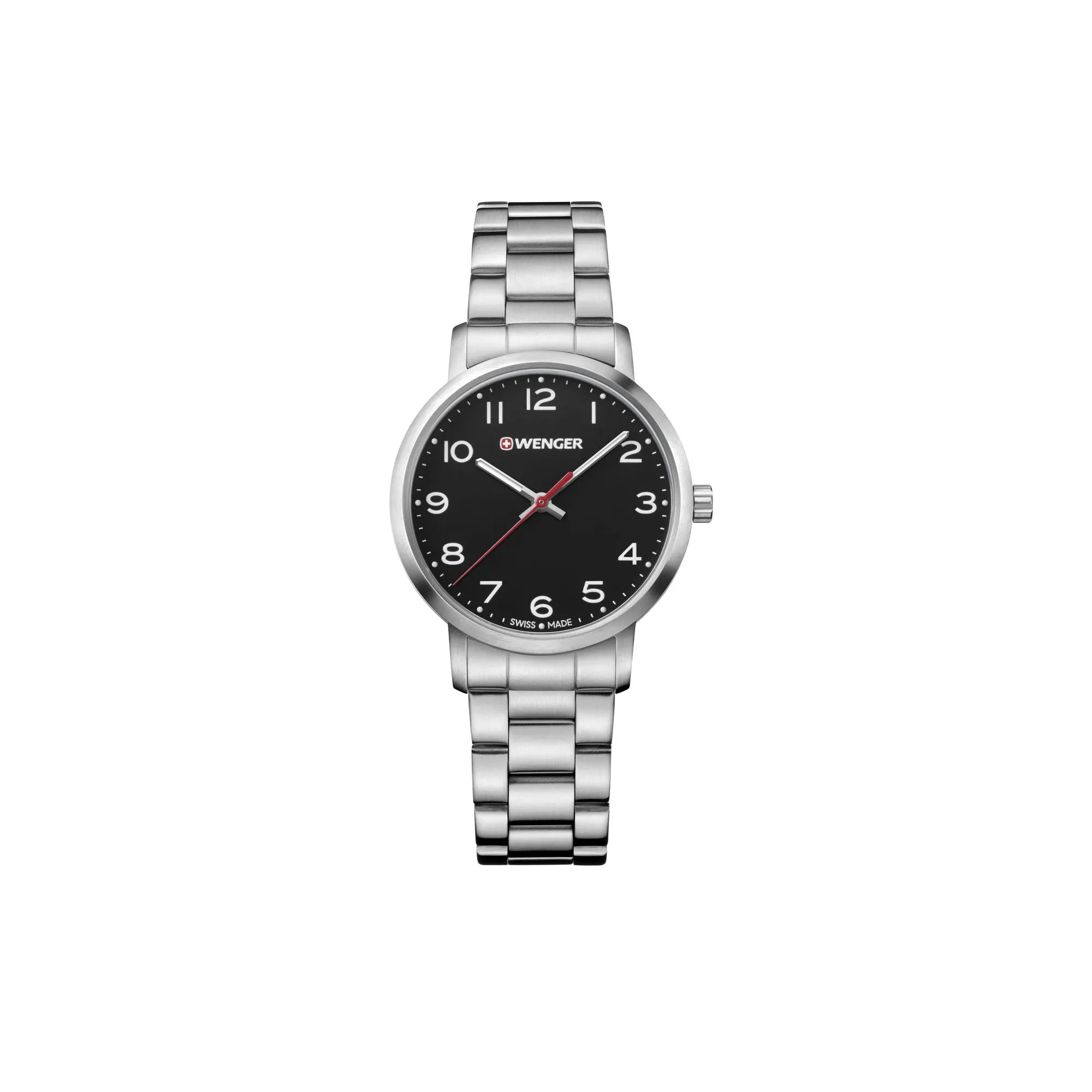 Wenger Avenue 35 Black Dial Men's Watch