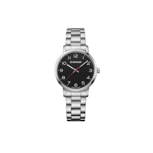 Wenger Avenue 35 Black Dial Men's Watch