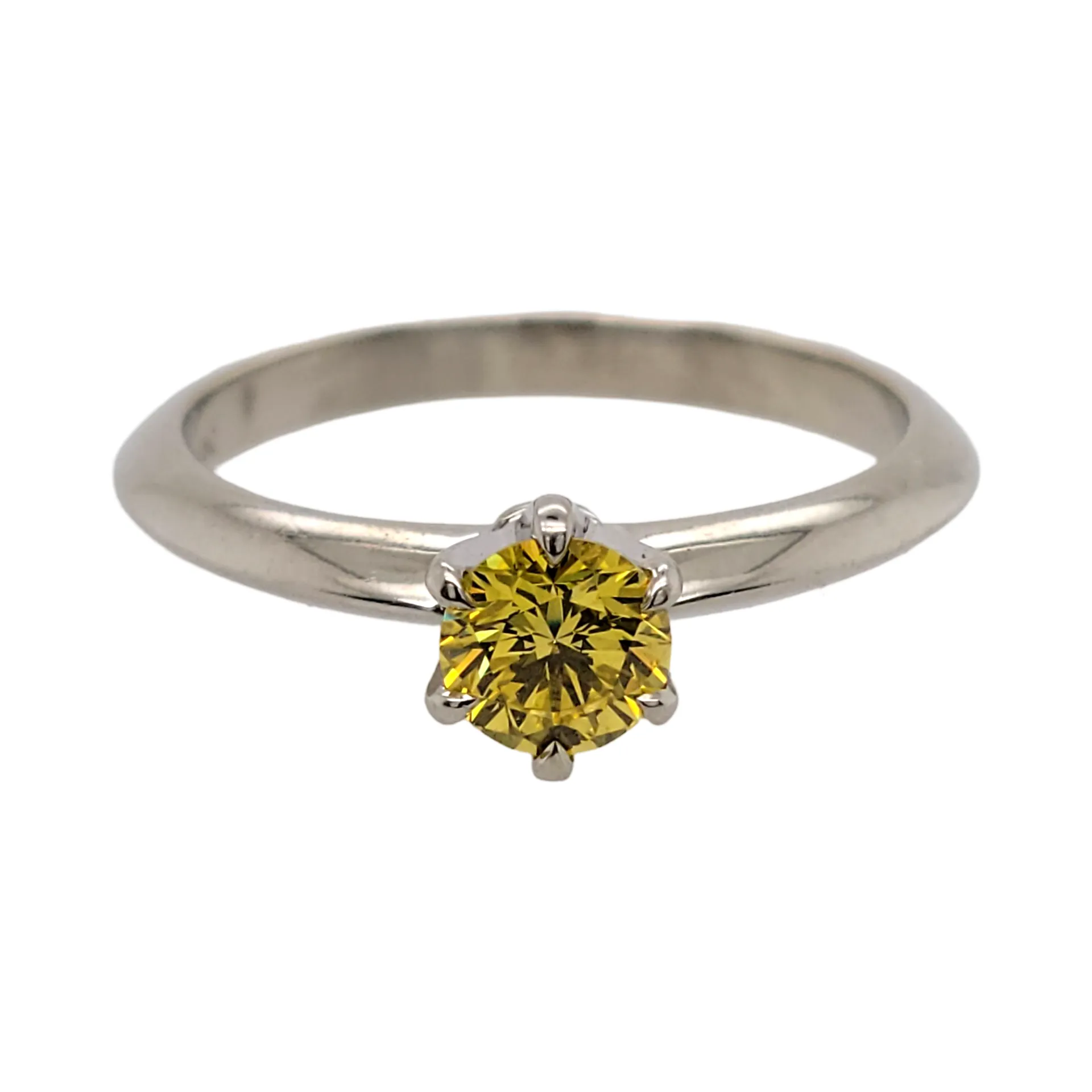 Yellow Diamond Ring