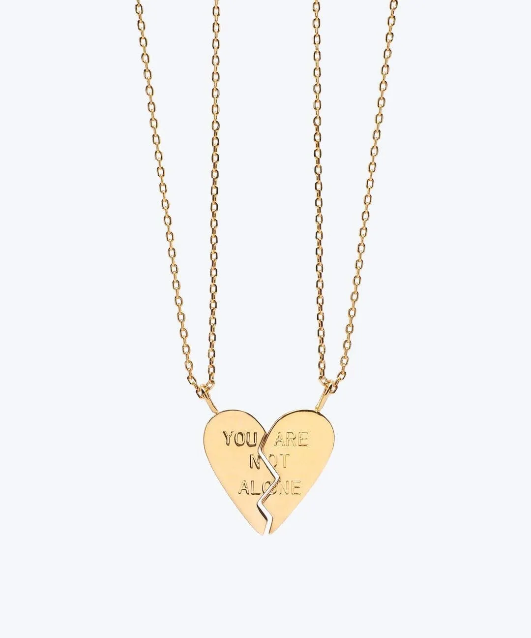 You Are Not Alone Necklace Set