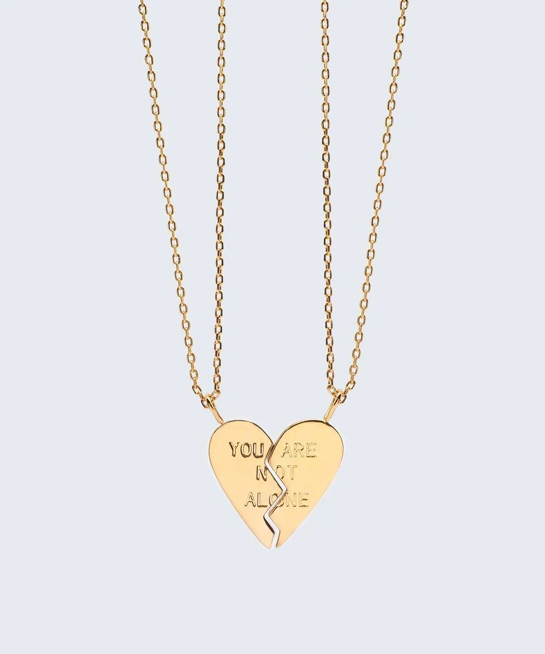 You Are Not Alone Necklace Set