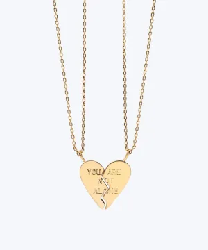 You Are Not Alone Necklace Set