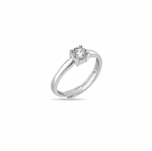 Zarkan 925 Silver Adjustable Band with American Dimond For Her